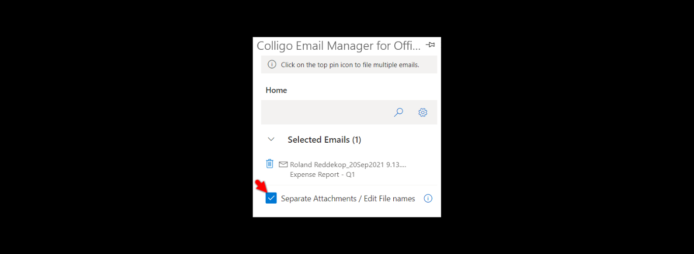 Save Email to SharePoint from Outlook 365