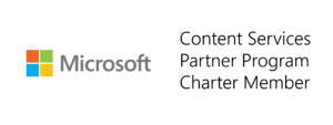 Microsoft Content Services Partner Program Charter Member Logo - SharePoint Tools