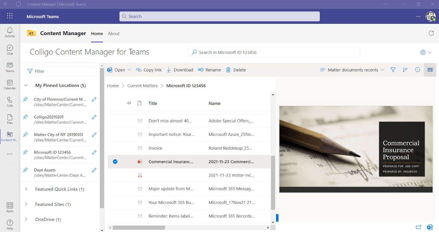 Screenshot Content Manager for Microsoft 365 - SharePoint Tools