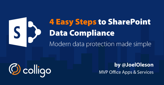 Webinar: 4 Easy Steps to Data Compliance in SharePoint