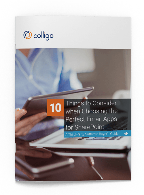 10 Things to Consider when Choosing the Perfect Email Apps for SharePoint & Office 365. Image