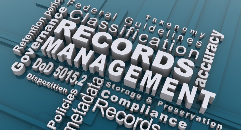 Records and Information Management Blog Banner