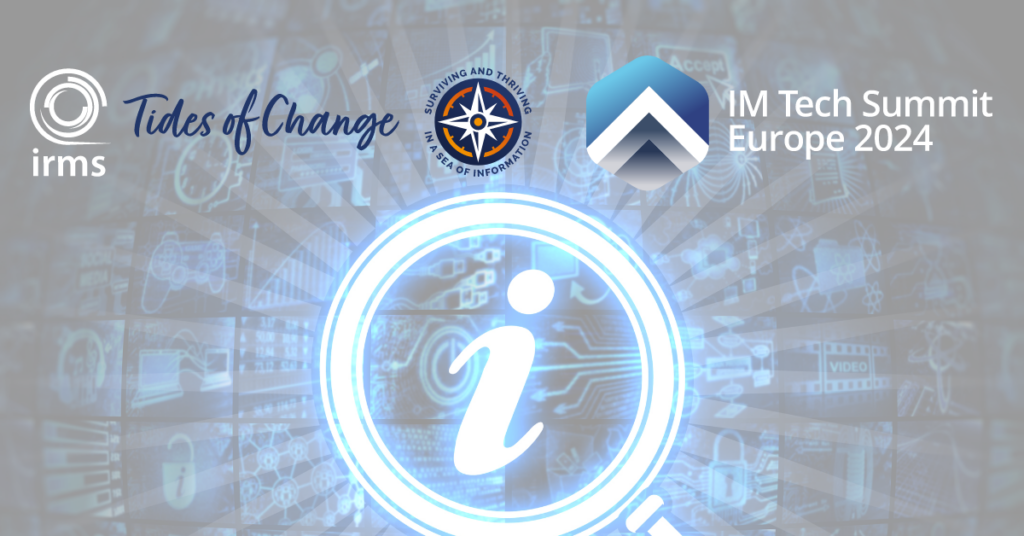 IRMS_IM Tech Summit 2024 Blog Banner