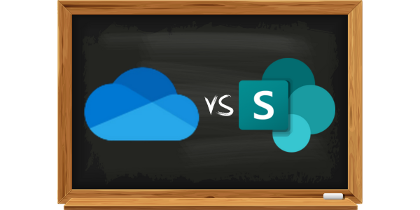 OneDrive vs SharePoint image